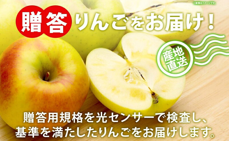 【ふるさと納税】11月 贈答規格 完熟 大玉 ぐんま名月約5kg（12～16個）14度 糖度 保証 蜜入り りんご 果物 フルーツ ジューシー ゆうきアップル 青森県 板柳町　お届け：2026年11月20日～2026年12月20日 f023817-itayanagi-10000112 青森県板柳町 サンプル画像3
