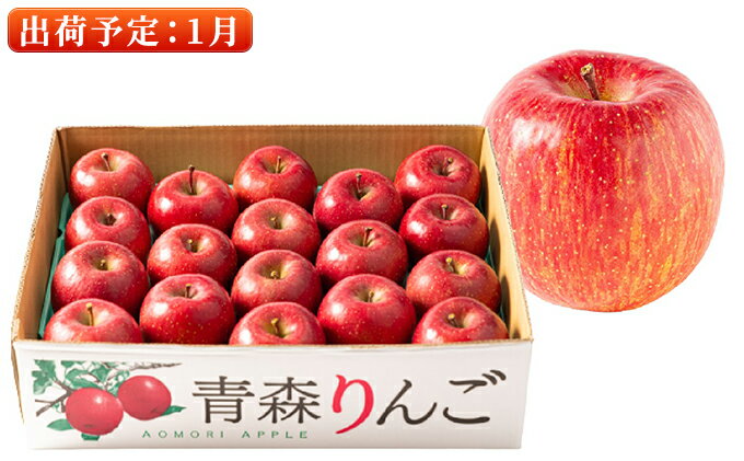 【ふるさと納税】1月 特A 濃厚サンふじ約5kg　糖度13度以上【青森りんご・マルコウアップル】 果物類 果物 フルーツ 　お届け：2026年1月5日～2026年1月31日