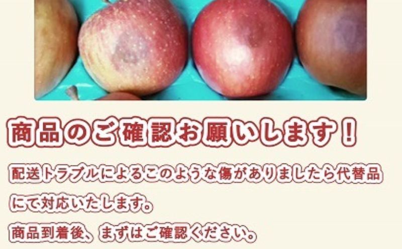 【ふるさと納税】【2月発送】訳あり 家庭用 濃厚サンふじ 約3kg 糖度13度以上【青森りんご・マルコウアップル】 リンゴ 林檎 フルーツ 果物 訳アリ 　お届け：2027年2月上旬～ f023817-itayanagi-10000152 青森県板柳町 サンプル画像3