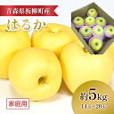 【ふるさと納税】【高級りんご・はるか】家庭用/はるか/約5kg 青森県 りんご リンゴ 林檎 フルーツ くだもの 果物 お届け:2025年12月中旬~12月下旬まで