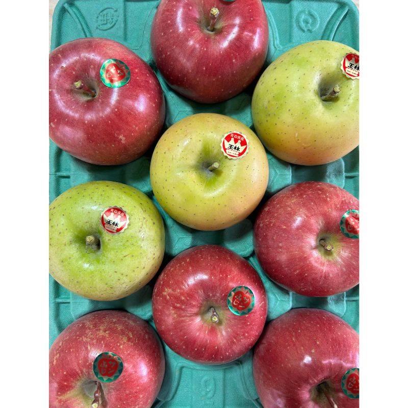 【ふるさと納税】青森県津軽のりんご 「サンふじ・王林」秀品 1段(3kg箱) お届け:2025年11月下旬~2026年1月末まで