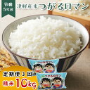 7位! 口コミ数「0件」評価「0」津軽産米 「つがるロマン」 10kg（精米 5kg×2袋） 《定期便》【3ヶ月連続】 【ケイホットライス】 白米 精米 米 お米 おこめ コ･･･ 