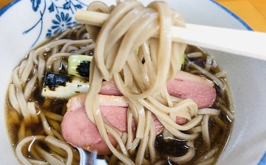 【ふるさと納税】 鴨だし蕎麦・乱切り蕎麦セット＜青森県産蕎麦使用＞【02402-0151】