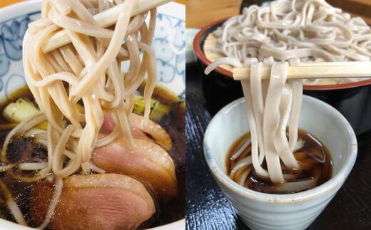 【ふるさと納税】 鴨だし蕎麦・乱切り蕎麦セット＜青森県産蕎麦使用＞【02402-0151】