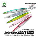 【ふるさと納税】鉄ジグ SS(SwimRiderShort / スイムライダーショート) 80g ~ 295g 18色 ルアー 釣具 釣り具 フィッシング 鉄製 魚 釣れる 人気 おすすめ ギフト お中元 お歳暮 ふるさと 返礼品 六ヶ所村 青森 送料無料 【青森宝栄工業】