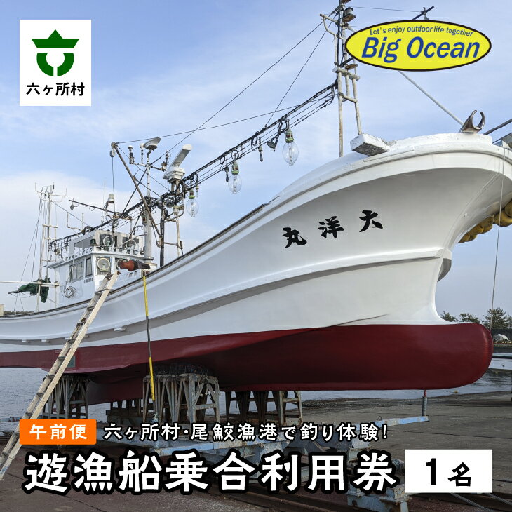 12位! 口コミ数「0件」評価「0」【釣り体験】初心者～玄人まで大満足！チャーター船での船釣り体験【1名様】遊漁船チャーター券（遊漁船　大洋丸）【青森宝永工業】