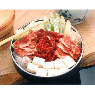 【ふるさと納税】桜鍋用上肉 7〜8人前(たれ付)【配送不可地域:離島・沖縄県】【1497982】