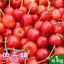 【ふるさと納税】 さくらんぼ 佐藤錦 約1kg (バラ詰め) 《西塚農園》 サクランボ チェリー 果物 くだもの フルーツ 夏果実 桜桃 高級 贈答 ギフト F...