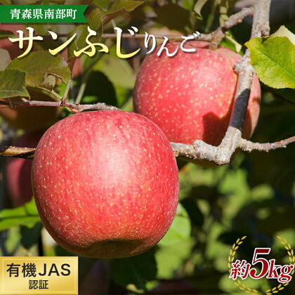 有機JAS認証 サンふじ りんご 約5kg 【和楽堂りんご養生農苑】 青森りんご リンゴ 林檎 アップル あおもり 青森 青森県 南部町 果物 くだもの フルーツ オーガニック F21U-326