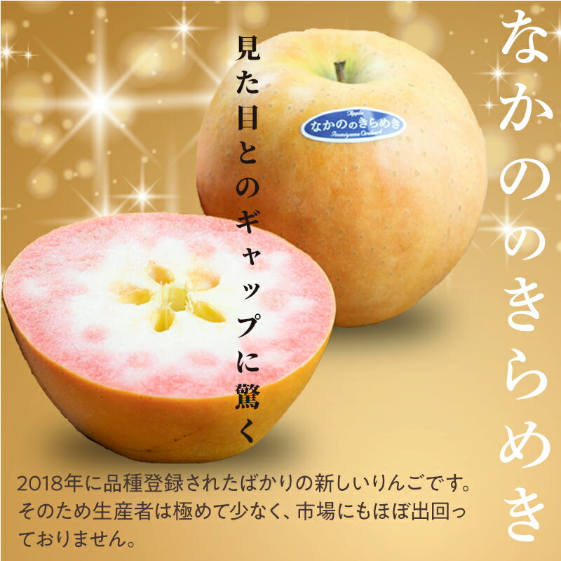【ふるさと納税】 青森県 希少りんご サンふじ＆なかののきらめき 約3kgセット 【泉山果樹園】 青森りんご ふじ なかののきらめき リンゴ 林檎 アップル あおもり 青森 青森県 南部町 三戸 南部 果物 くだもの フルーツ 2種セット F21U-397