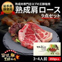 【ふるさと納税】熟成肩ロースセット+サムジャン12袋セット【配送不可地域:離島】【1476734】