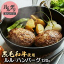 【ふるさと納税】国産 黒毛和牛 生ハンバーグ 120g×5個【配送不可地域:離島】【1550588】