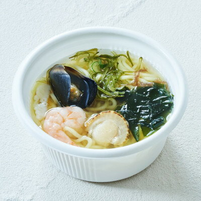 三陸のソウルフードであり、地元釜石のわかめとメカブを使用!レンチン!磯ラーメン・わかめラーメン!　【ふるさと納税】岩手 三陸 レンチン 磯ラーメン 330g わかめラーメン 320g 6個セット(各種3個)【配送不可地域：離島】【1617635】