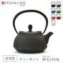 29位! 口コミ数「0件」評価「0」南部鉄器 ティーポット刷毛目0.4L 全6色　【雑貨・日用品・雑貨・日用品・工芸品・装飾品】