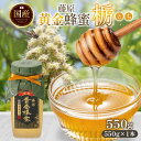 【ふるさと納税】藤原黄金蜂蜜 栃 550g はちみつ とち 国産 単花蜜 朝しぼり 完熟 ハチミツ パン 菓子 トースト ホットケーキ ヨーグルト 調味料 隠し...
