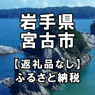 【ふるさと納税】岩手県宮古市への寄付（返礼品はありません）