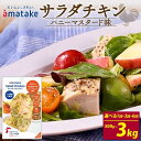 【ふるさと納税】 サラダチキン ハニーマスタード味 100g×5個 〈 単品 or 定期便が選べる 〉 アマタケ 国産 鶏肉 リン酸塩不使用 小分け ダイエット 冷凍 タンパク質 トレーニング 限定 オールフリー 抗生物質不使用 むね肉 低カロリー(4)