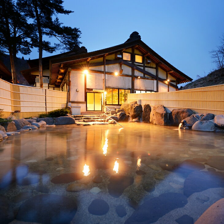 とろりとした源泉掛け流しの湯宿[山の神温泉]優香苑ペア宿泊券(貴賓室) 岩手県 観光 宿泊 ふるさと納税 宿泊券 温泉