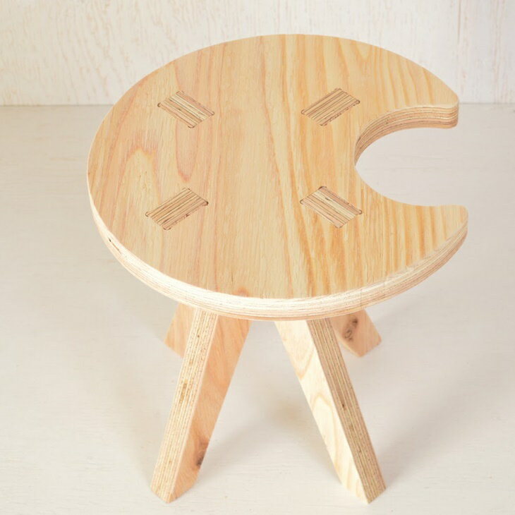 木製イス《つき》OTOMO STOOL mini 子供 椅子