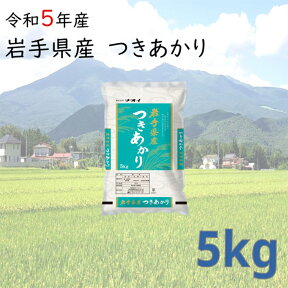 【ふるさと納税】米 5kg 岩手県産 精米 つきあかり 令和5年産 新米 白米 お米 送料無料