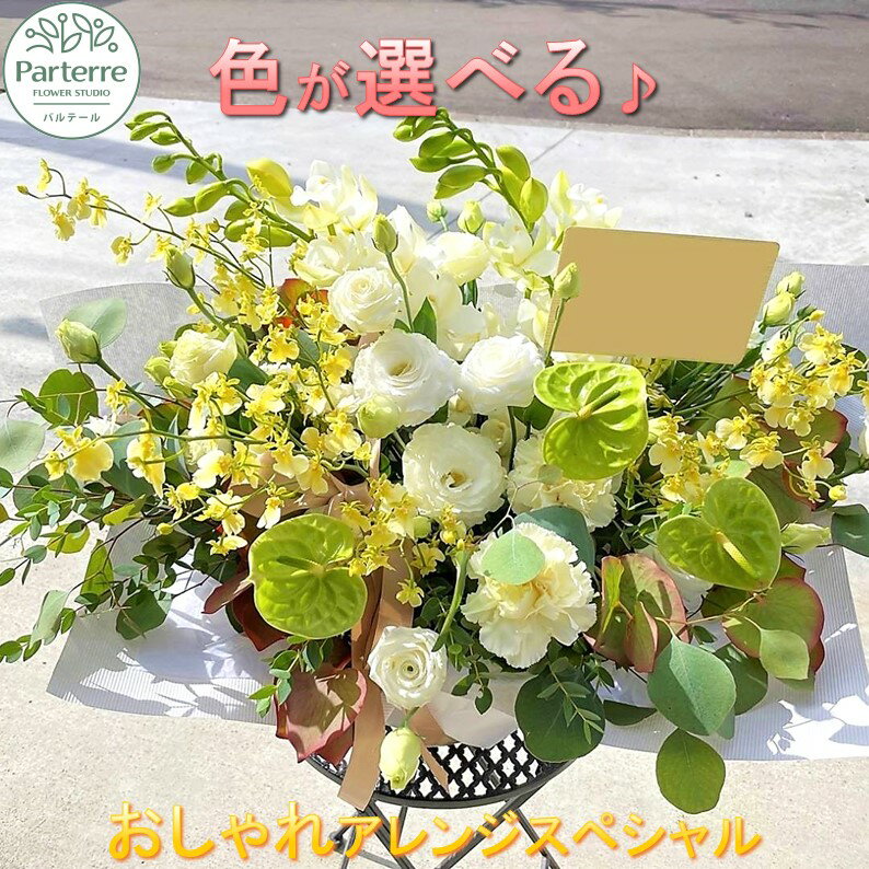 花 季節のフラワーアレンジメント 日付指定可能 スペシャル 父の日 記念日 誕生日 結婚記念日 バレンタイン ホワイトデー 卒業祝い 入学式祝い 敬老の日 クリスマス 正月 還暦 古希 喜寿 ギフト おしゃれ 花工房パルテール