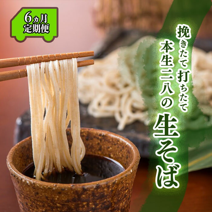 【ふるさと納税】【 定期便 / 6ヶ月 】蕎麦の...の商品画像