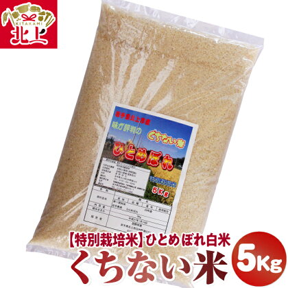 令和5年産 くちない米（ 特別栽培米 ひとめぼれ 白米 ）5kg あぐり夢くちない