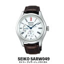 【ふるさと納税】SEIKO 腕時計 【正規品 1年保証】【SARW049】 セイコー プレザージュ メカニカル メンズ ビジネス スーツ 仕事 就職 誕生日 プレゼント 入社 卒業 お祝い 父の日 ファッション 送料無料 男性 強化 防水 （10気圧） 自動巻 （手巻つき）