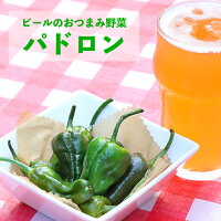 【ふるさと納税】ビールのおつまみ野菜・遠野パドロン