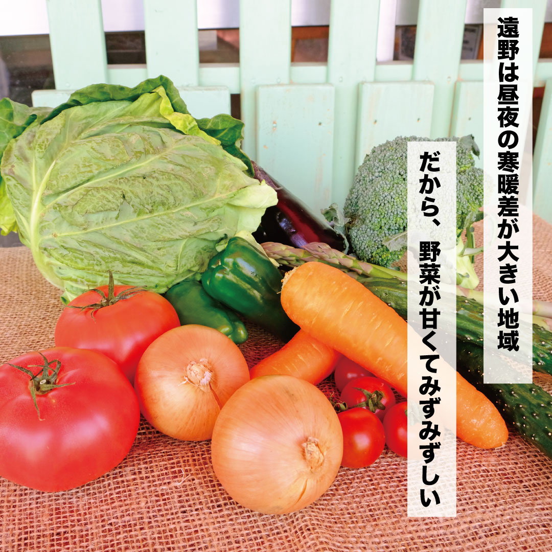 【ふるさと納税】遠野 ふるさと 野菜便 定期便 年5回《 野菜ソムリエ 厳選 》/ 岩手県 遠野市 産 野菜 やさい セット 詰め合わせ