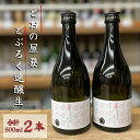 【ふるさと納税】とおの屋 要 とおのどぶろく 速醸生 500ml 2本セット /東北 自家栽培 無農薬 米 遠野1号 使用 民宿とおの nondo / 松田酒屋...