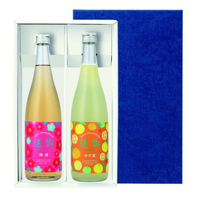 【ふるさと納税】遠野ものがたり 飲み比べUYセット 720ml × 2本 梅酒 ゆず酒 【上閉伊酒造】【1579429】