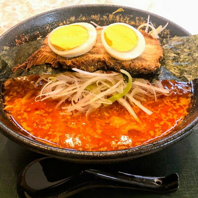 【ふるさと納税】めがね橋ラーメン 約380g×6個 セット【レストラン銀河亭】【配送不可地域：離島】【1654979】 f032085-tono-10001528 岩手県遠野市 サンプル画像2