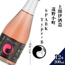【ふるさと納税】日本酒 遠野の地酒 遠野小町 SPARK Type-R 300ml 12本 セット 上閉伊酒造 ひとめぼれ スパークリング 南部杜氏 お酒 岩手県 遠野市 地酒 清酒 贈答 ギフト お中元 お取り寄せ ご当地 土産 晩酌 家飲み おうち時間 送料無料