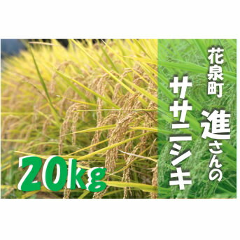 【ふるさと納税】令和2年産　ササニシキ20kg...