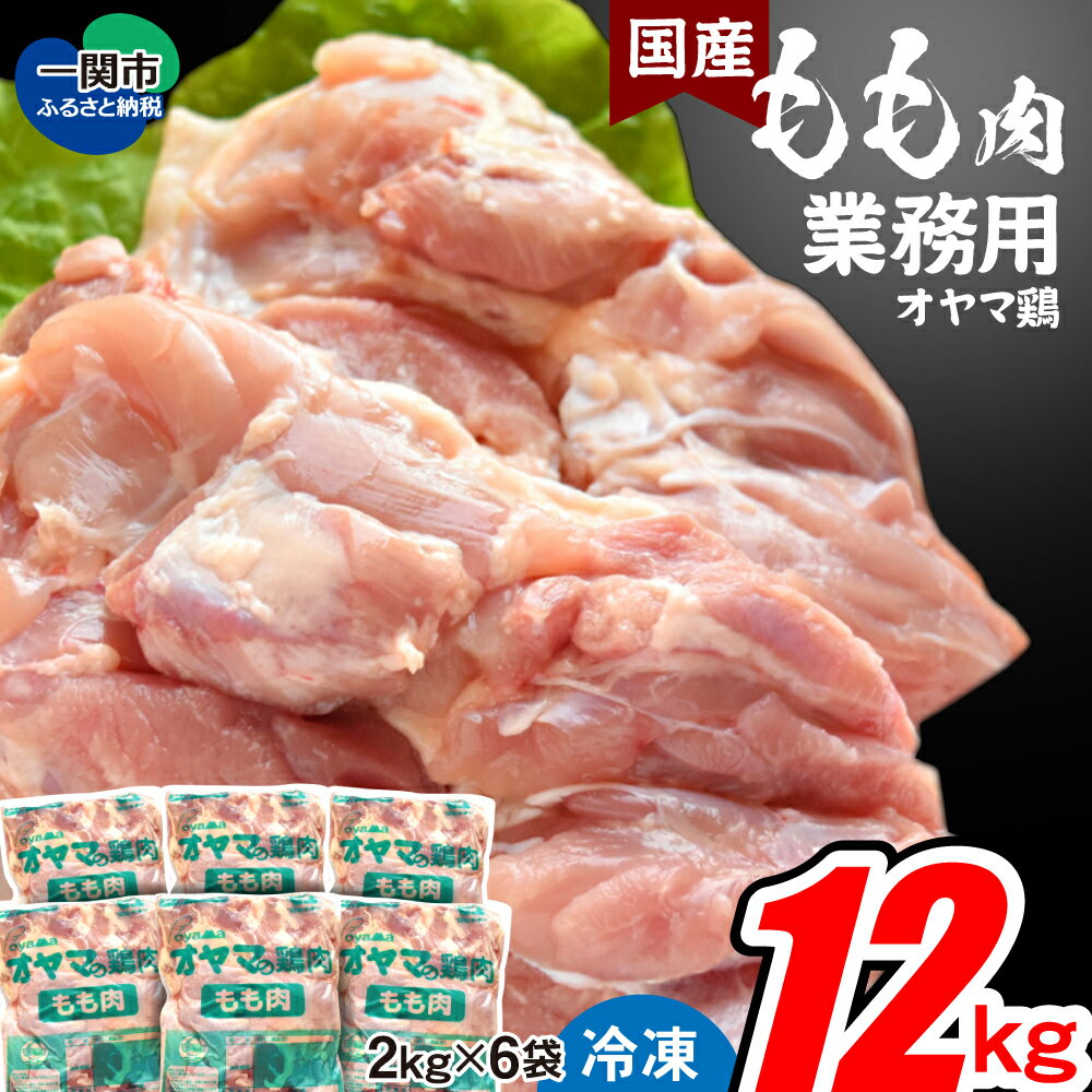 【ふるさと納税】国産 鶏肉 もも肉 2kg×6袋 合計 12kg 【 冷凍 小分け 業務用 もも とり肉 肉 チキン ...