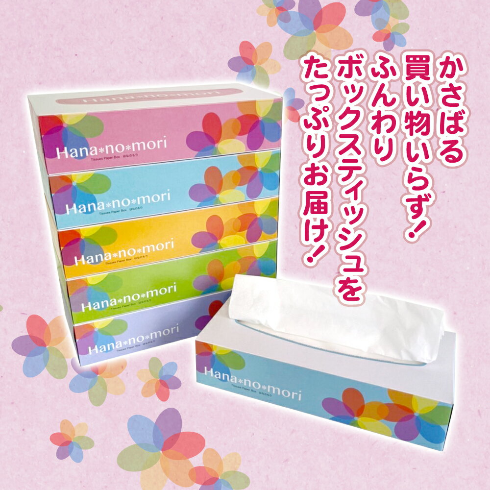 【ふるさと納税】発送時期が選べる ティッシュ 60箱 (5箱×12セット) 160組 320枚 パルプ100% はなのもり ティッシュペーパー 日用品 ボックス boxティッシュ 日用雑貨 紙 生活必需品 物価高騰対策 防災 備蓄 生活雑貨 収納 防災 備蓄 箱 岩手県 一関市 選べる配送月 新生活