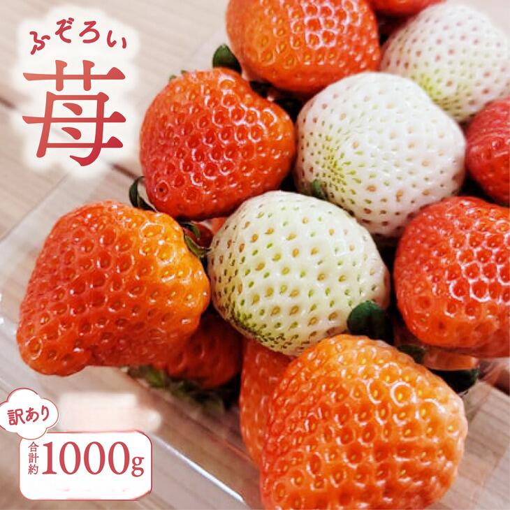 [ 先行予約 ] 訳あり いちご MIX 約1kg 家庭用 苺 イチゴ 品種おまかせ