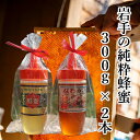 【ふるさと納税】 はちみつ 国産(アカシア & 秋百花) 300g×2本 セット 100%天然 岩手 純粋 蜂蜜 非加熱 ニホンミツバチ お取り寄せ ご当地 グ...
