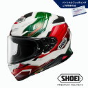 【ふるさと納税】SHOEI ヘルメット「Z-8 CAPRICCIO TC-11 (GREEN/RED)」(S / M / L / XL / XXL) パーソナルフィッティングご利用券付 フルフェイス ショウエイ バイク用品 ツーリング shoei スポーツ 旅行 観光 安全 純正 ライダーメンズ レディース 一関