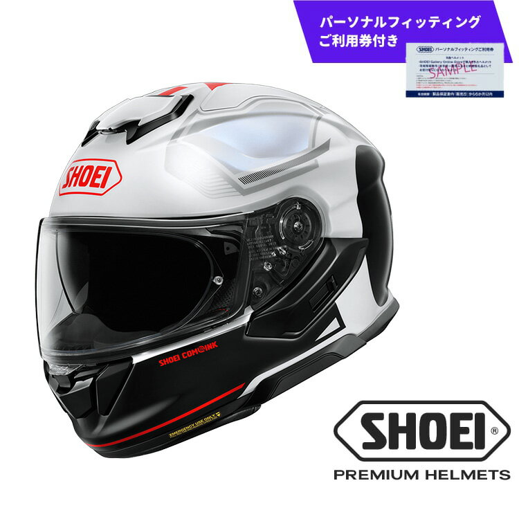 【ふるさと納税】SHOEI ヘルメット GT-Air3 MIKE TC-6 (WHITE/BLACK) ふるさと納税 (パーソナルフィッティングご利用券付) バ...