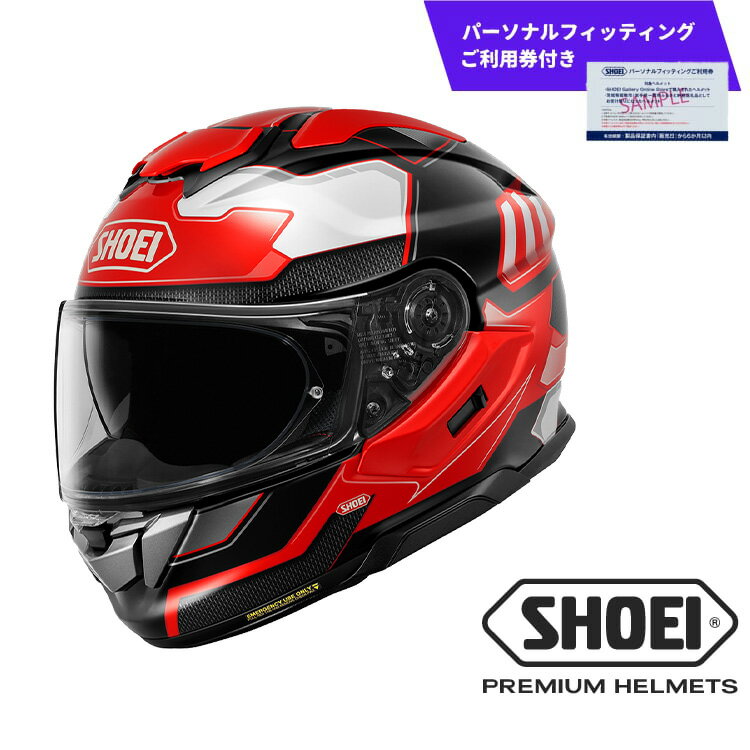 【ふるさと納税】SHOEI ヘルメット GT-Air3 AGILITY TC-1 (RED/BLACK) ふるさと納税 (パーソナルフィッティングご利用券付) ...