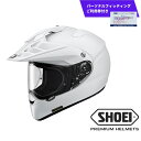 【ふるさと納税】SHOEI ヘルメット HORNET ADV ホワイト(パーソナルフィッティングご利用券付) ふるさと納税 多目的ヘルメット バイク ツーリング...