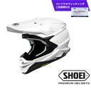 【ふるさと納税】SHOEI ヘルメット VFX-WR ホワイト(パーソナルフィッティングご利用券付) ふるさと納税 ヘルメット バイク オフロード おしゃれ S...