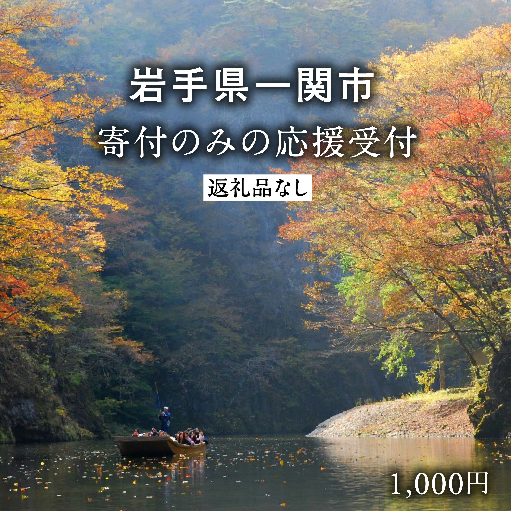 43位! 口コミ数「1件」評価「5」≪返礼品なし≫岩手県 一関市 1000円