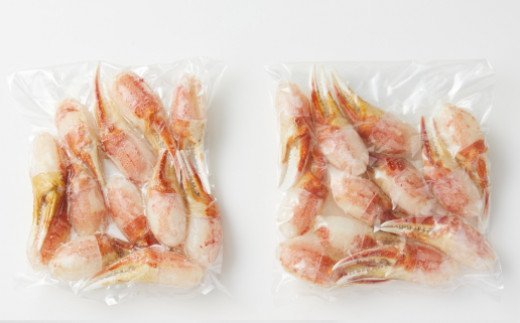 【ふるさと納税】本ズワイガニ 爪肉 1kg ( 250g×4袋 ) ［ かに カニ 蟹 ズワイガニ ずわいがに ずわい蟹 ズワイ蟹 ずわい ズワイ カニ爪 蟹爪 カニ爪肉 ボイル ポーション 冷凍 むき身 料理 便利 小分け 鍋 おせち 年末年始 岩手 陸前高田 タイム缶詰 ］