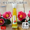【ふるさと納税】気仙 椿油 120g × 2本 セット 純度100% 【 椿 ツバキ 食用油 髪油 オイル 人気 おすすめ お取り寄せ リピート 料理 健康 美容 保湿 お中元 お歳暮 手土産 ギフト プレゼント 贈り物 贈答品 国産岩手 陸前高田 石川製油 】