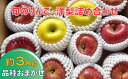 41位! 口コミ数「5件」評価「5」先行予約 旬の 完熟 りんご ( 洋梨含む ) 約3kg 品種おまかせ 1種〜2種 【 リンゴ 林檎 米崎りんご 洋ナシ なし 梨 果物 フルーツ 旬 期間限定 数量限定 ギフト プレゼント 贈答品 ・・・