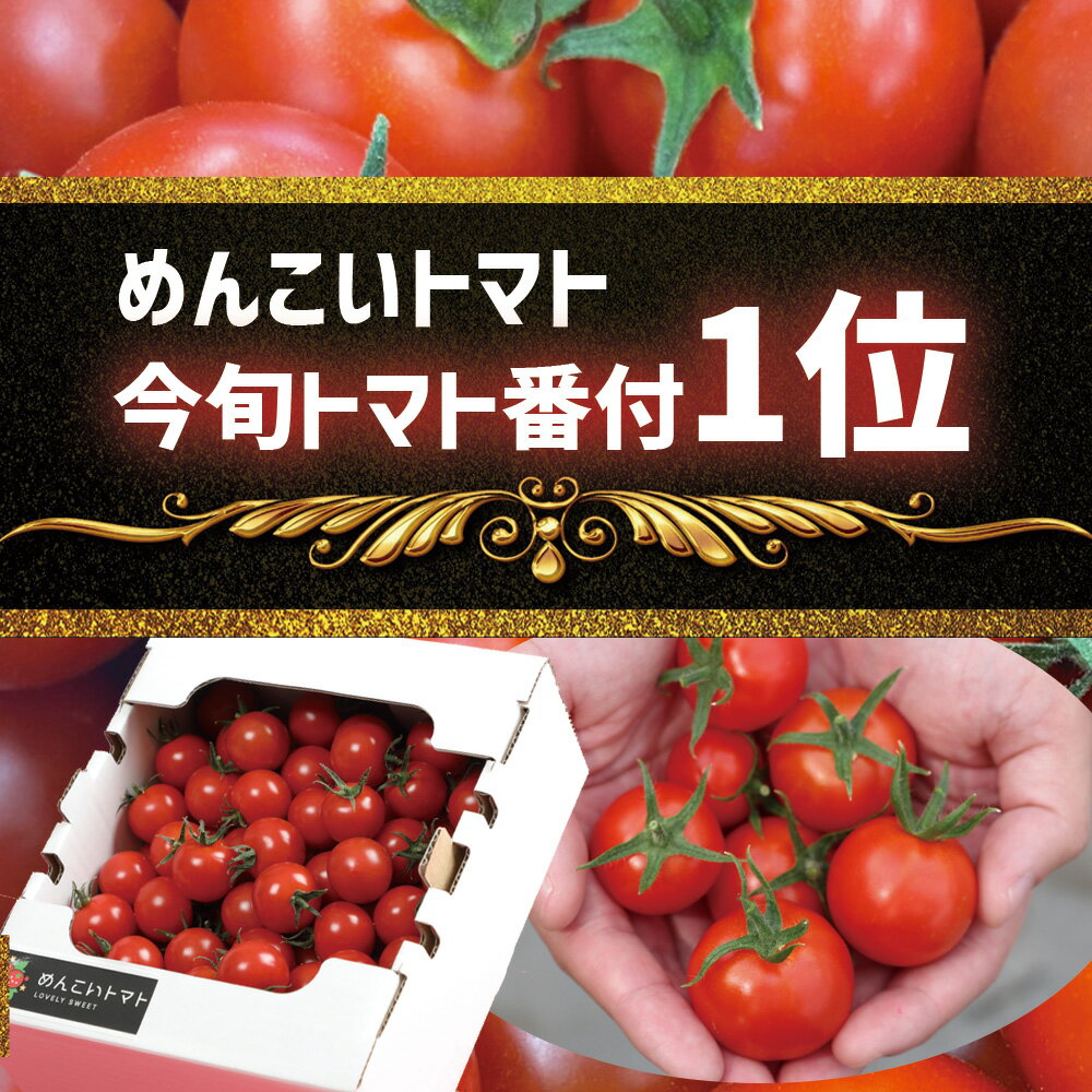 【ふるさと納税】 訳あり 『 めんこいトマト 1kg 』【 フルーツトマト 1000g フルティカ リコピン トマト 新鮮 アイメック 次世代農法 フルティカトマト 野菜 農業 先行予約 不揃い とまと tomato 健康 美容 ダイエット スムージー 濃厚 】