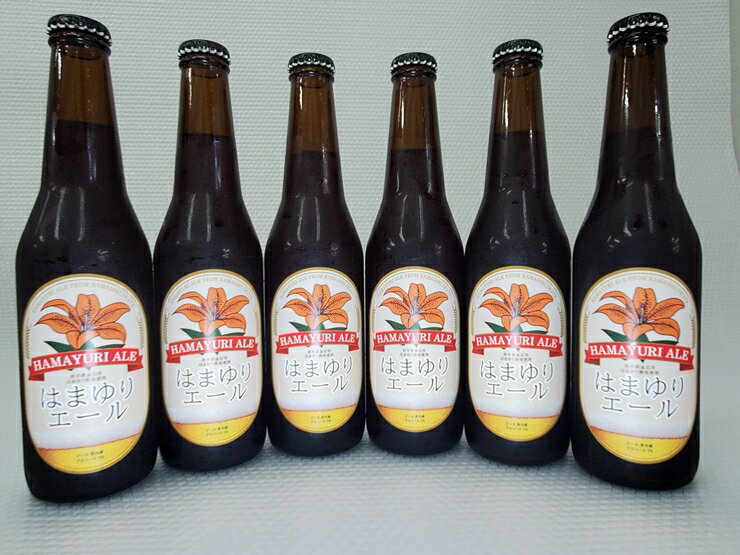 【ふるさと納税】 釜石市内 限定販売品 はまゆりエールビール (6本) お酒 地ビール ビール お取り寄せ セット 地酒 ギフト 瓶ビール 瓶 酒 お土産 特産品 岩手県 釜石市 釜石振興開発 かまいし特産店 復興